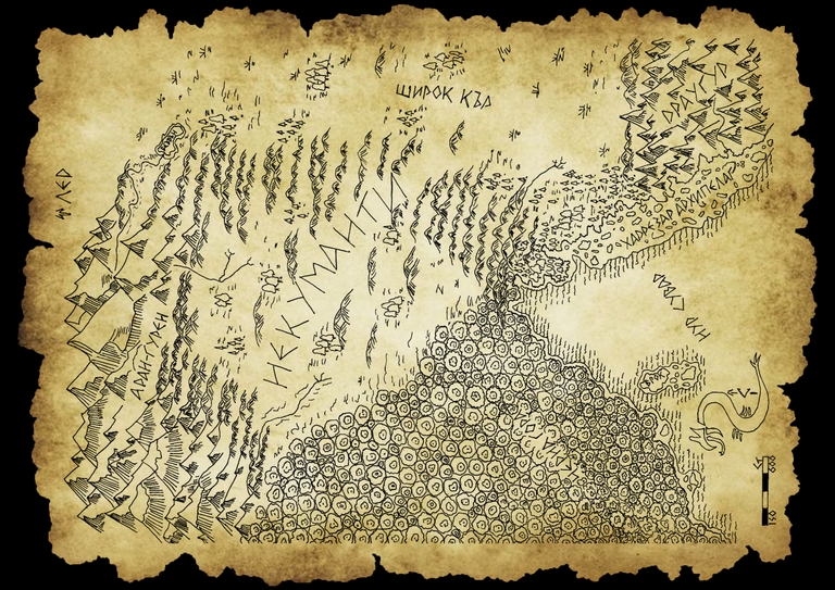 Мрачни корони - Map